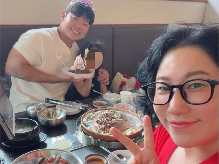 김영희 남편, 10살 어려서 그런지 잘 먹어…밥 4공기에 굴젓 추가
