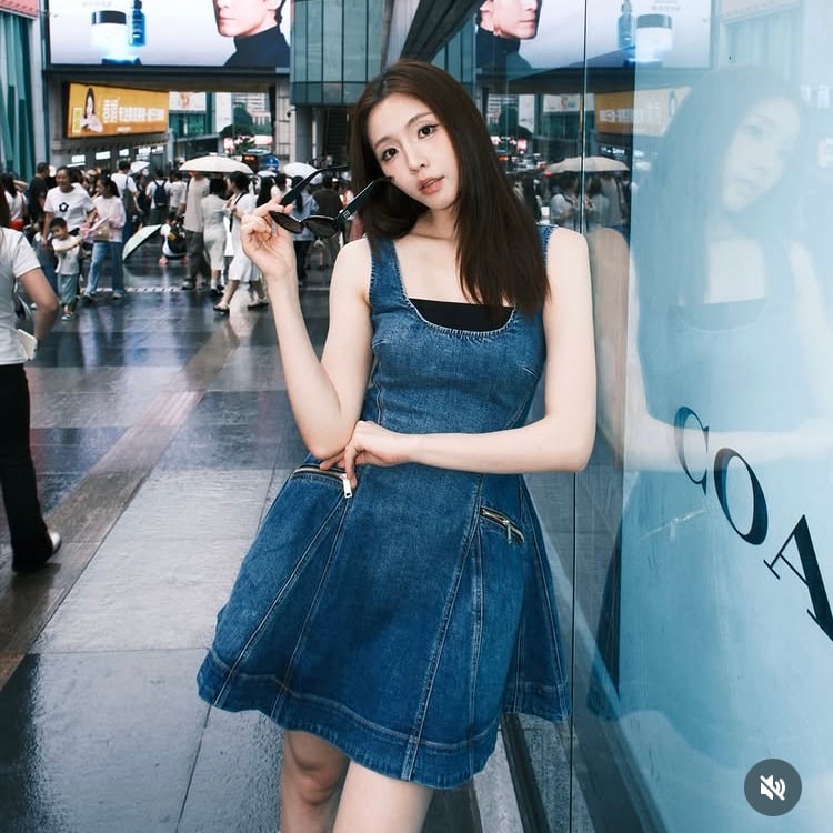 성해은, 픽서를 얼마나 뿌린거야?…습해도 갸루 메이크업은 그대로