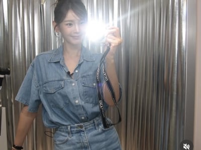 얼굴은 송혜교, 키는 172cm…우월한 모델 기럭지 자랑한 정가은