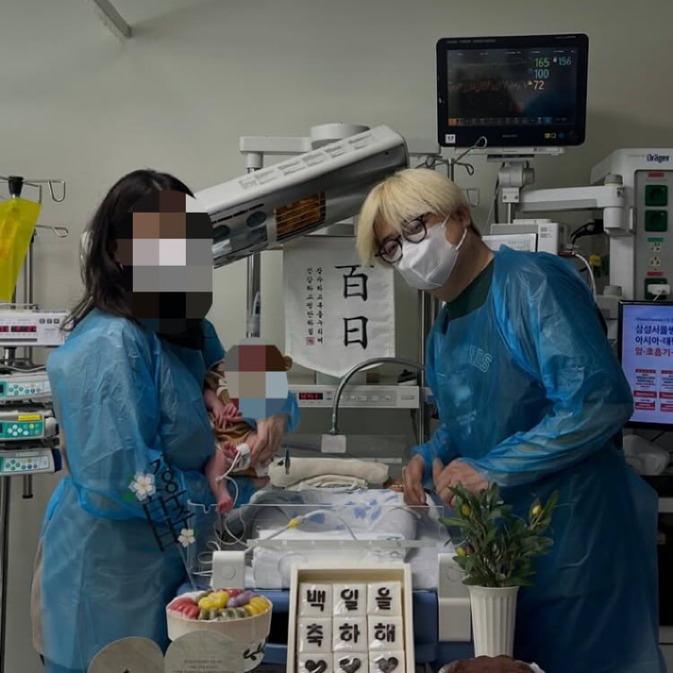 25주 만에 690g으로 태어났는데…강준우子, 이젠 3kg 넘는 튼튼이