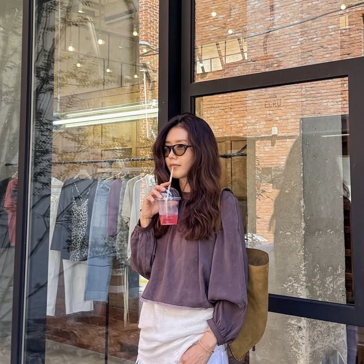 누가 좀 알려줘요…채정안, 셀카 각도 때문에 다크서클이 한가득