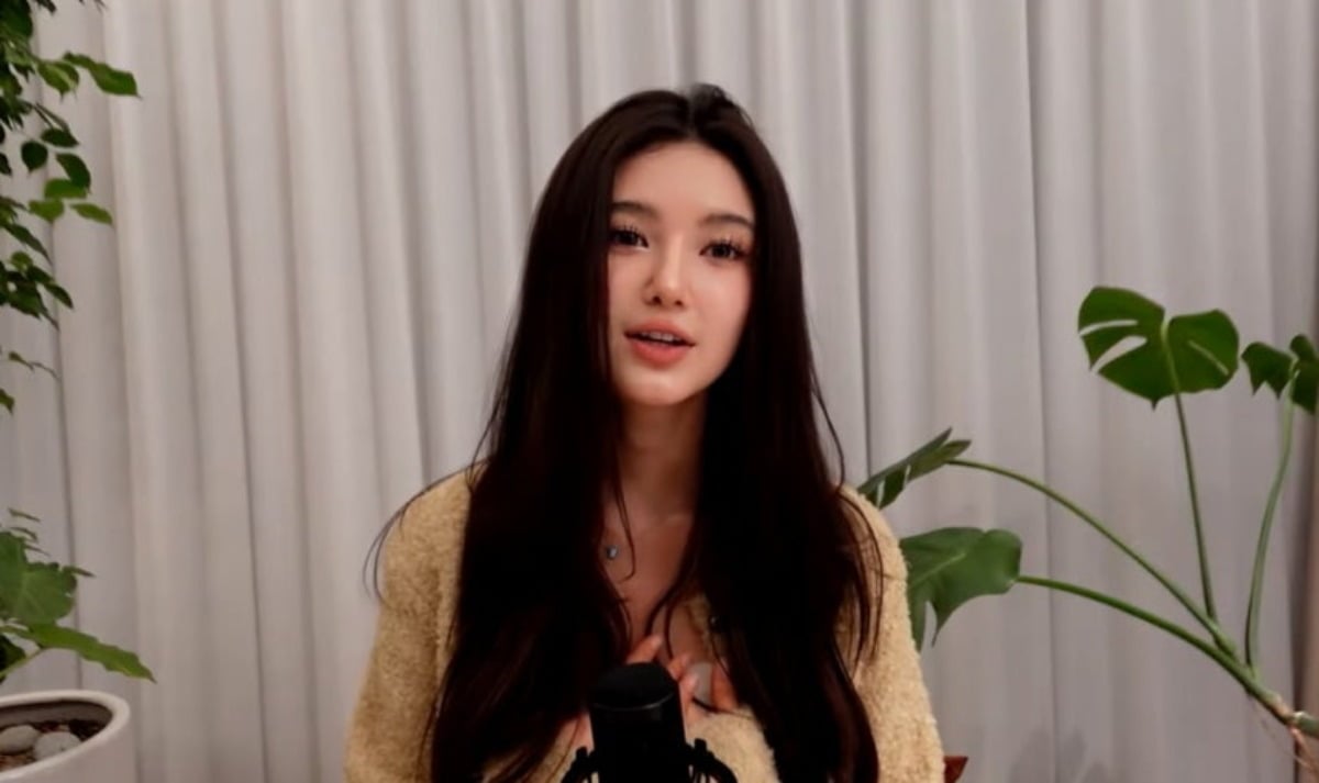 사진=그룹 뉴진스 다니엘 SNS 라이브 방송