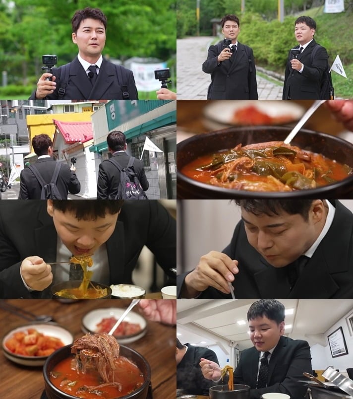 '전현무계획4'로 돌아온 전현무와 곽튜브(곽준빈)가 시즌4 첫 방송에서 컴백 소감과 함께 시청자, 식당 사장들에게 감사의 마음을 전한다./사진=MBN, 채널S