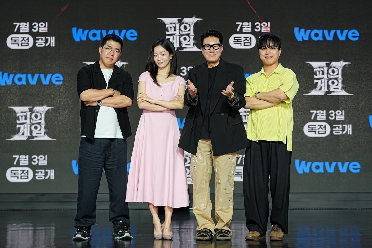 '피의 게임X'에 이상민, 박지민, 정근우, 이태균이 출연한다. / 사진제공=웨이브