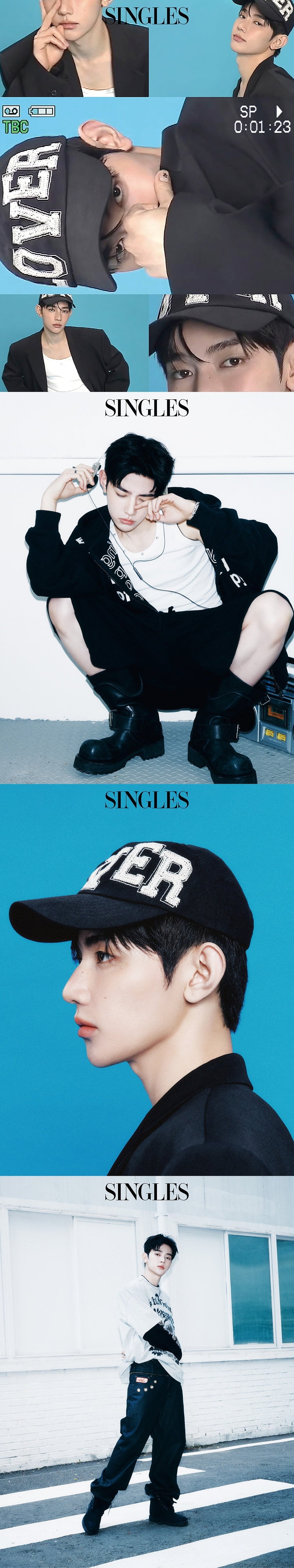 그룹 앤더블(AND2BLE) 리더 장하오가 한층 깊어진 분위기를 담은 화보 추가 컷을 공개했다./사진제공=싱글즈