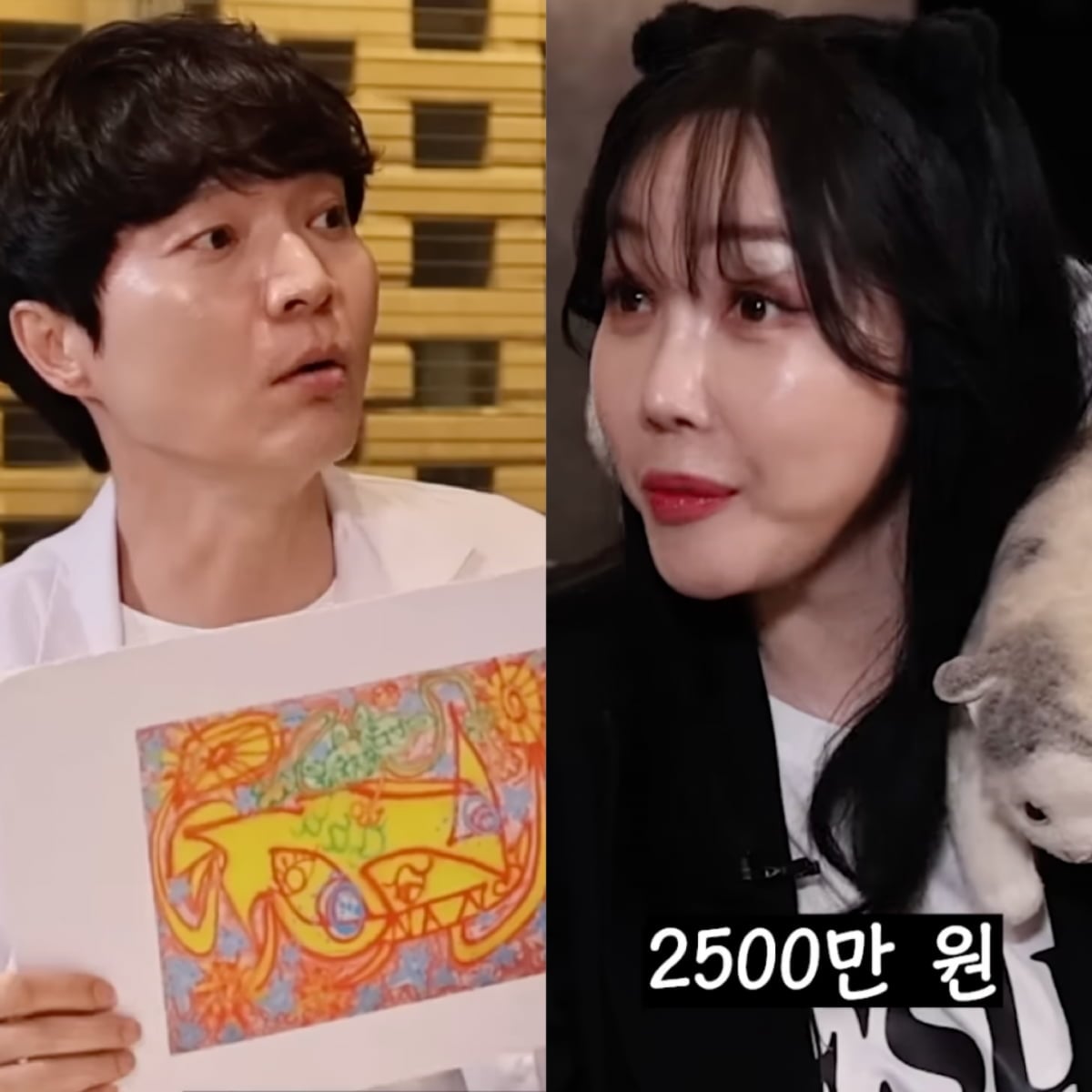 신정환, 낸시랭 / 사진 = 닭터신 유튜브 채널