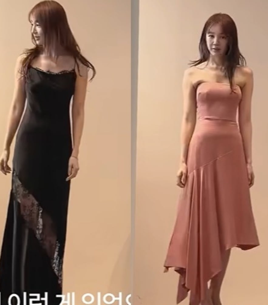 "13년째 술·흰쌀·탄산 끊어" 윤은혜, '뼈말라' 시스루 드레스핏
