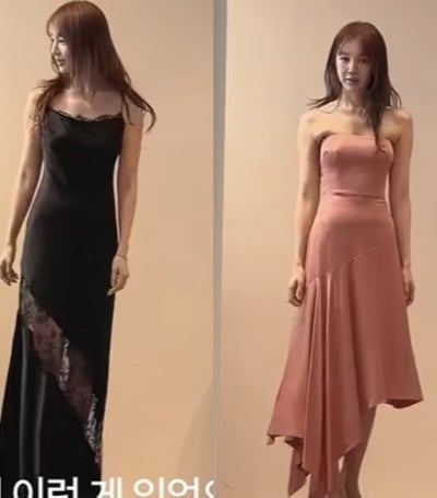 "13년째 술·흰쌀·탄산 끊어" 윤은혜, '뼈말라' 시스루 드레스핏