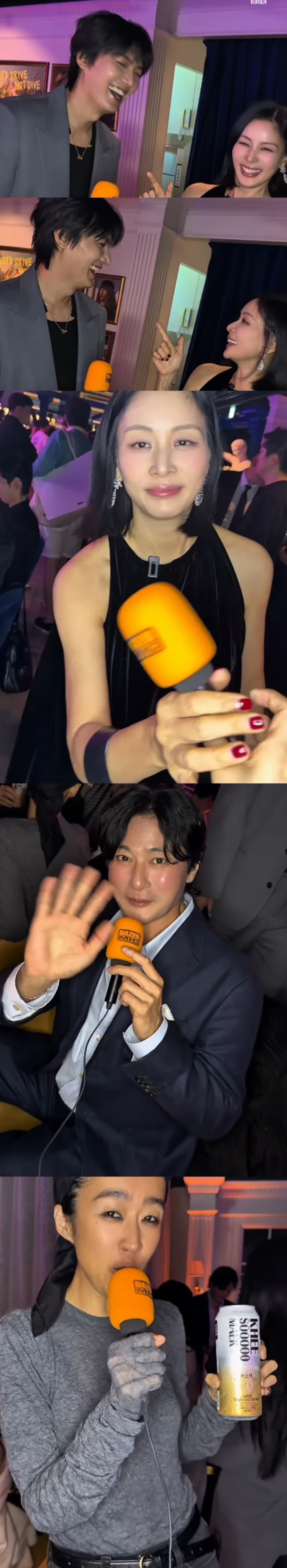 장동건과 고소영 부부, 이민호가 한 행사에서 한자리에 모였다./사진=SNS 갈무리