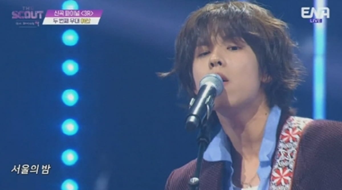 ENA '더 스카웃' 우승자 이산이 마스터 이승철의 콘서트 투어 무대에 함께 오른다. / 사진=ENA '더 스카웃'
