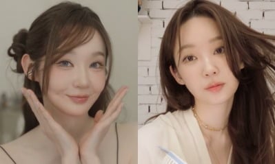 강민경 같은 얼굴 맞아?…아이돌 VS 배우 메이크업 차이에 '깜짝' ('걍밍경')