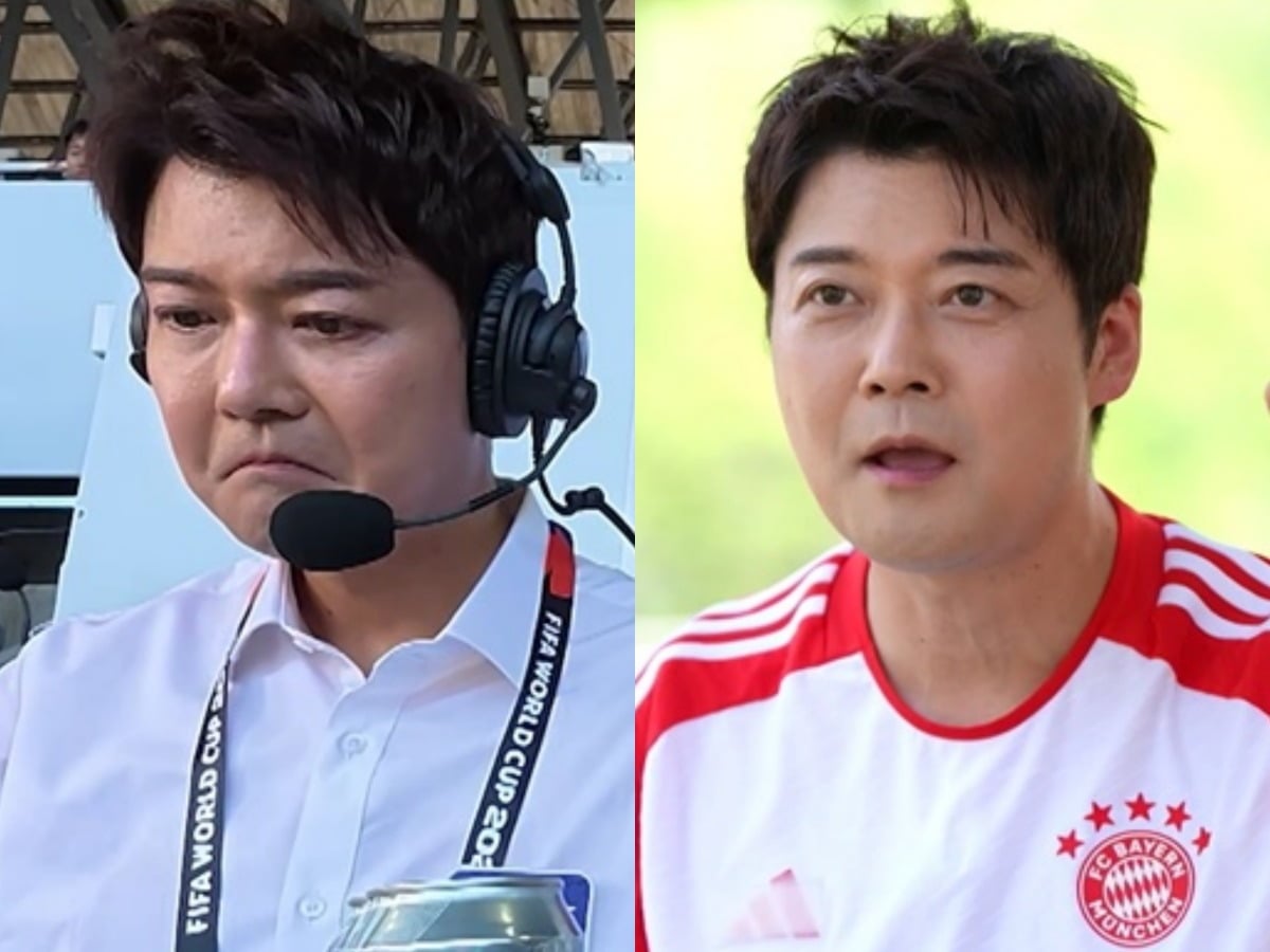 전현무가 월드컵 중계를 앞두고 준비했던 '이영표와의 키스 퍼포먼스'를 준비했다고 밝힌다. / 사진제공=KBS '사장님 귀는 당나귀 귀'