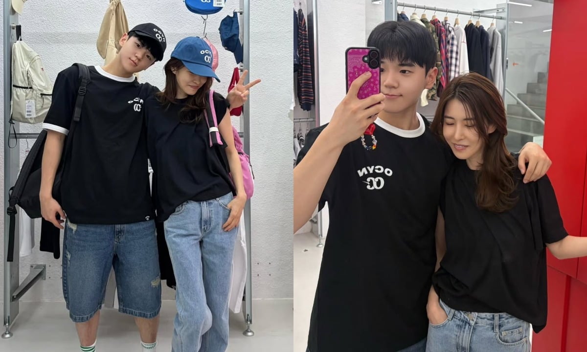 윤후가 듬직한 아들의 모습을 자랑했다. / 사진=윤후 SNS