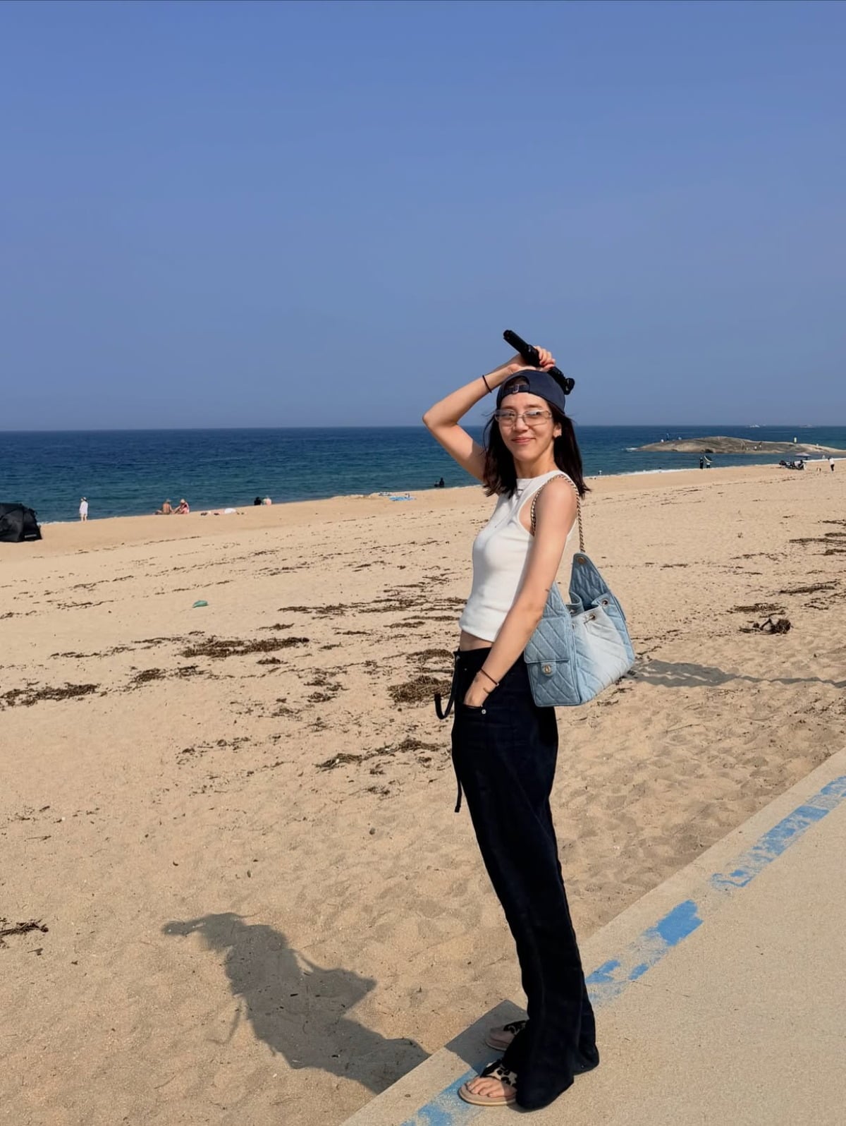손담비가 속초 가족 여행 사진을 공유했다. / 사진=손담비 SNS
