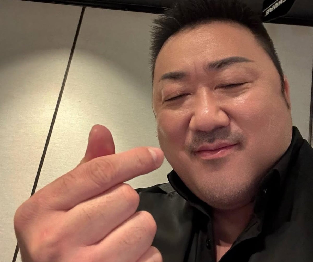 마동석이 자신의 근황을 공개했다. / 사진=마동석 SNS