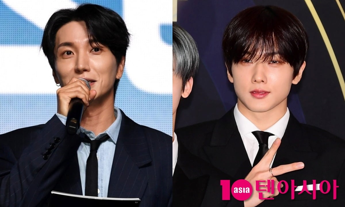 이특과 지성이 공식석상에 섰다. / 사진=텐아시아DB