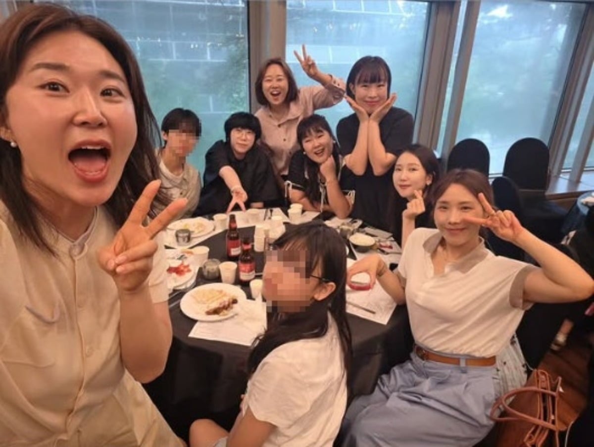 코미디언 김경아가 박은영의 결혼식에 참석했다. / 사진=김경아 SNS