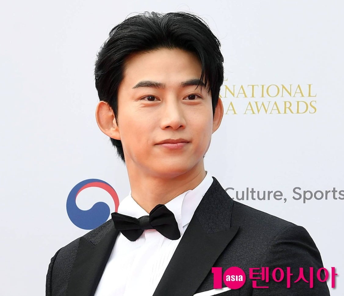 옥택연기 공식 행사에 참석했다./사진=텐아시아DB