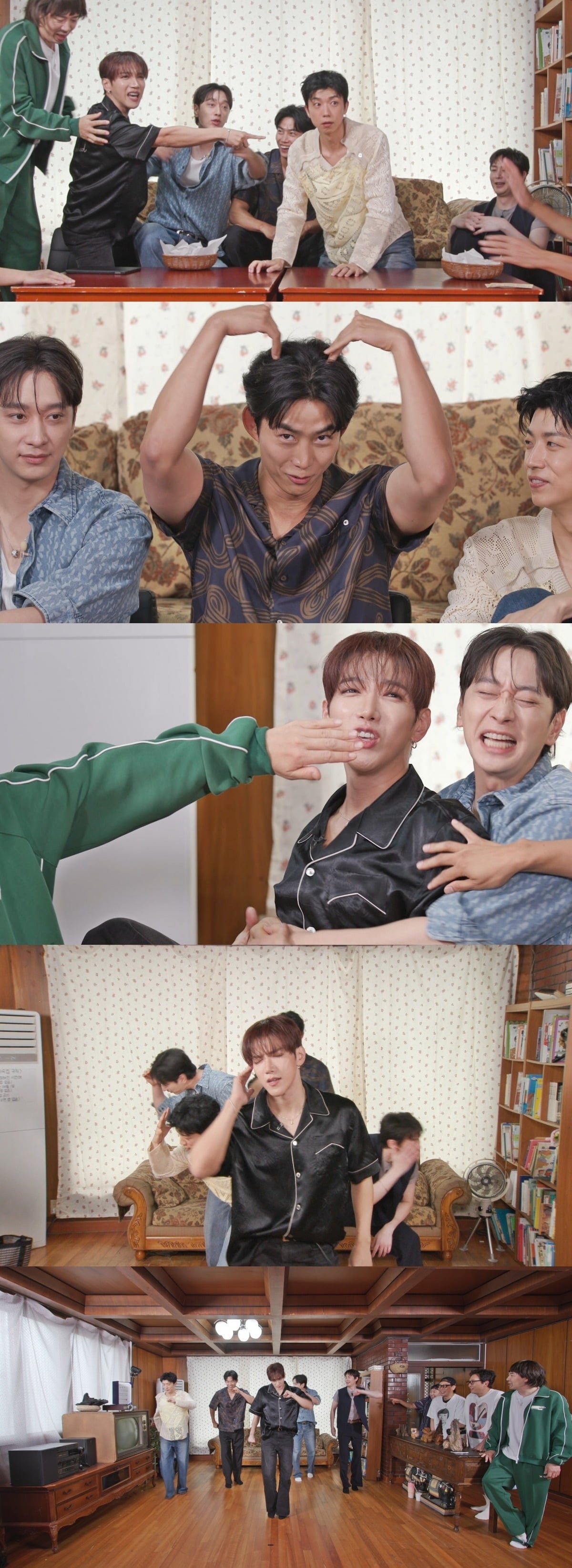 '원조 짐승돌' 2PM이 오랜만에 한자리에 모여 거침없는 입담을 선보인다./사진제공=SBS
