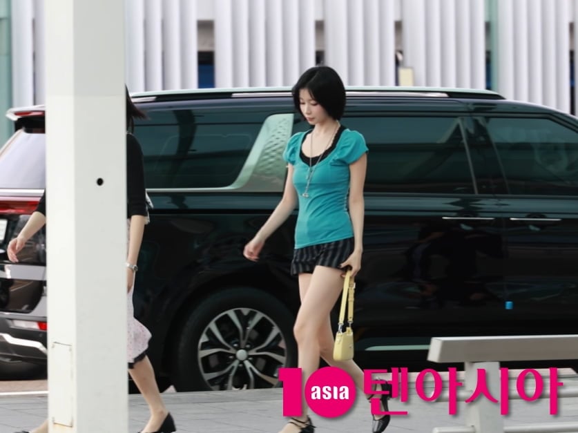 아사가 공항에 나타났다./텐아시아 DB
