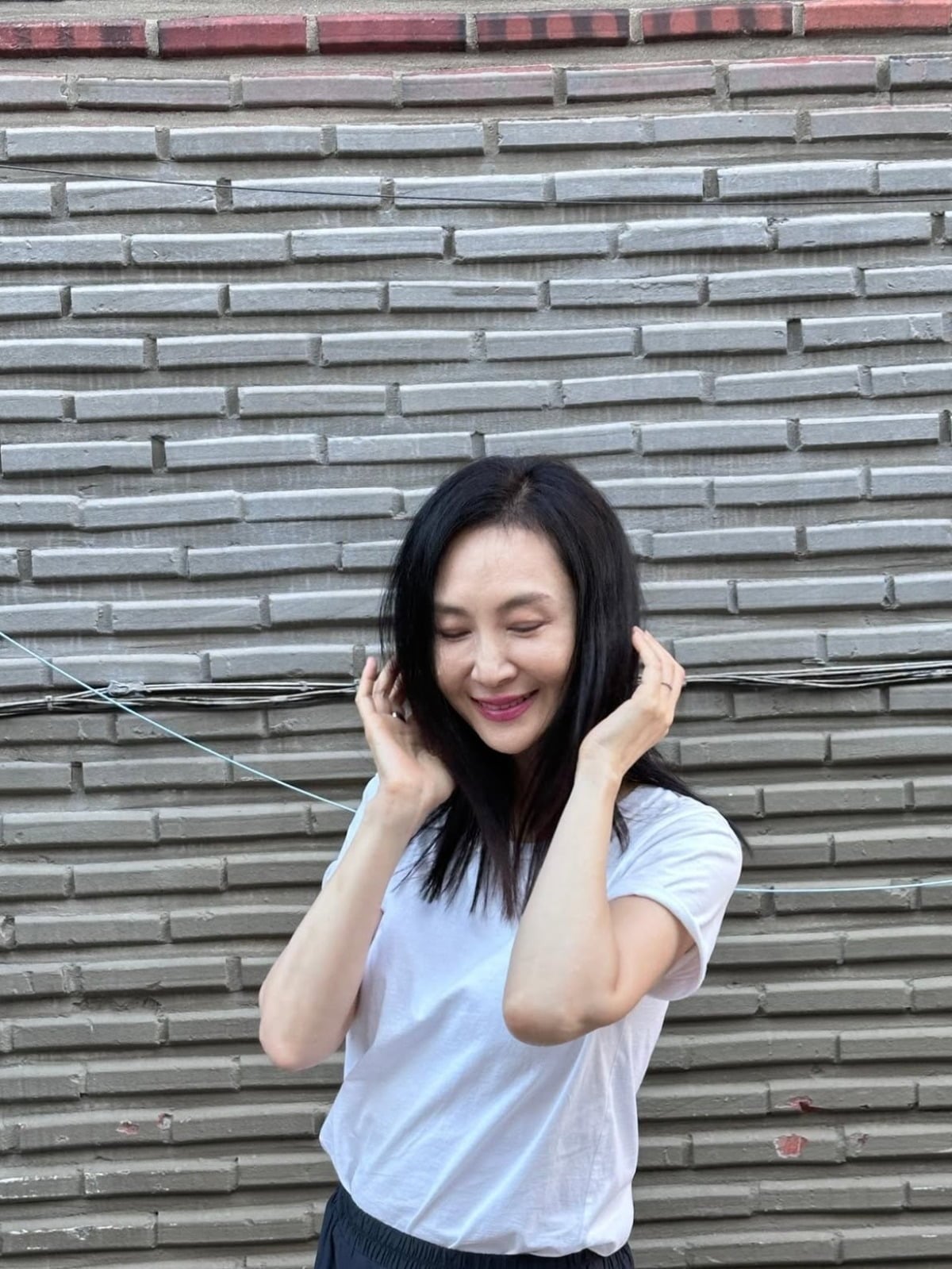 채시라가 변함없는 미모의 근황을 공개했다. / 사진=채시라 SNS