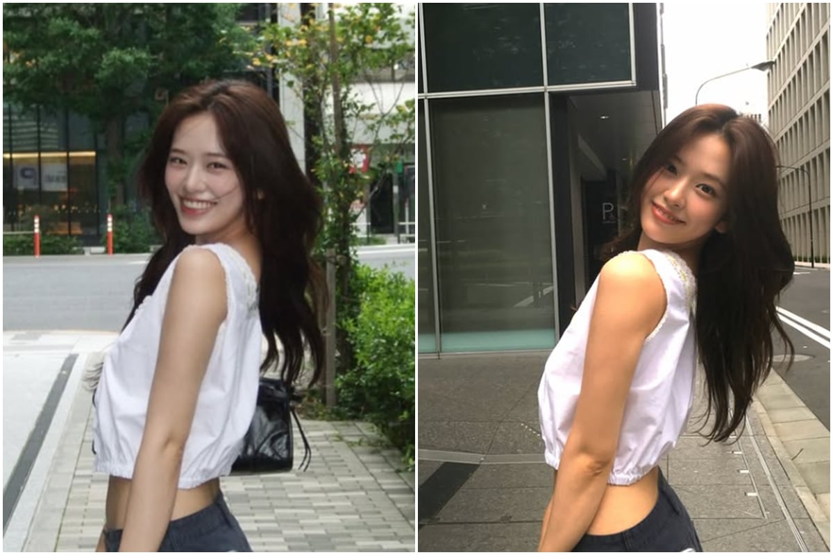 안유진이 근황 사진을 올렸다./SNS