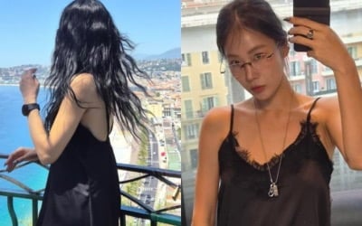 20kg 감량하고 냉미녀됐네…소유, '볼살 제로' 비주얼로 긱시크룩 완벽 소화