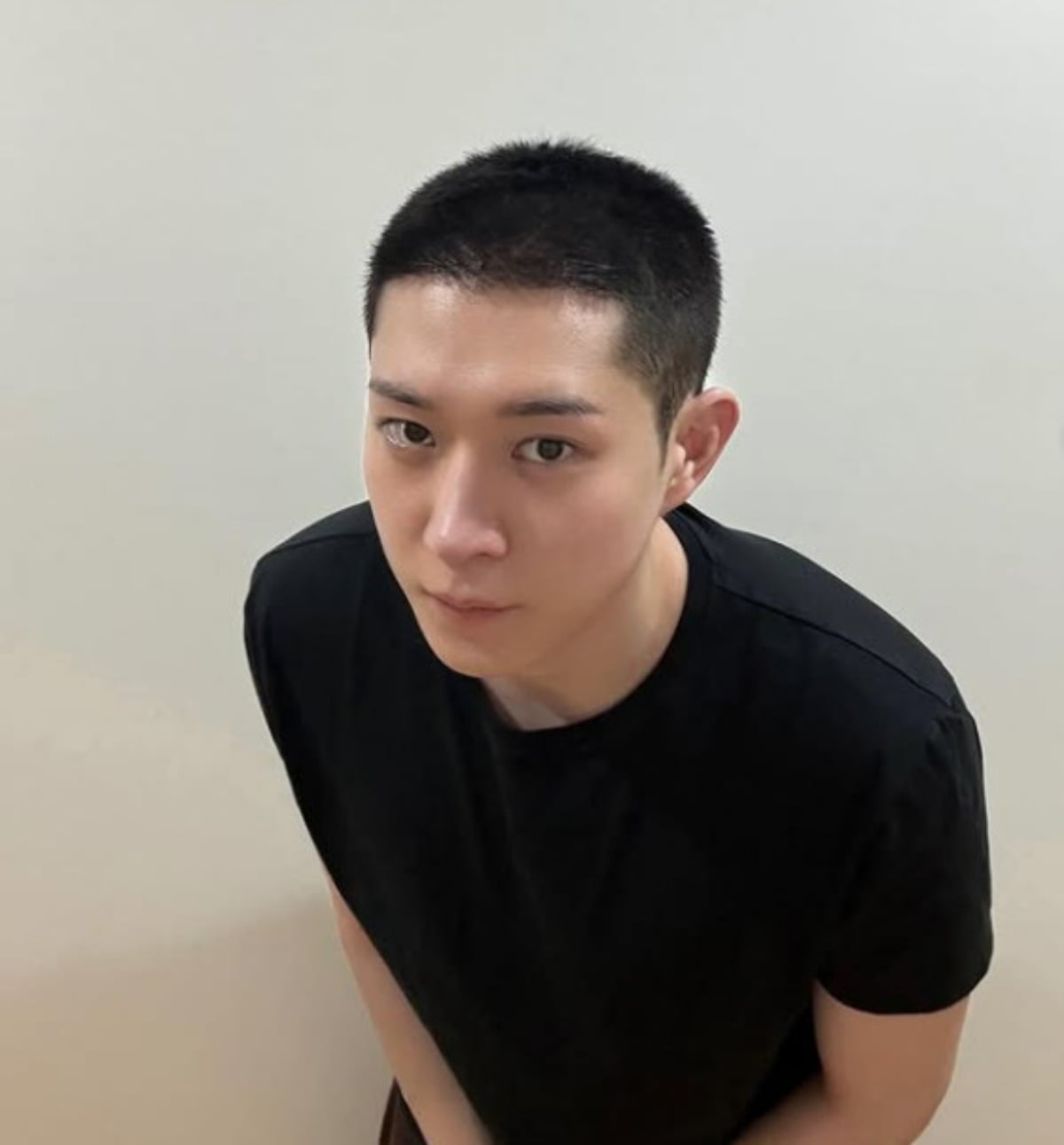 지난 4월 입대한 배우 김영대가 군악대에서 복무 중이다. / 사진=김영대 SNS