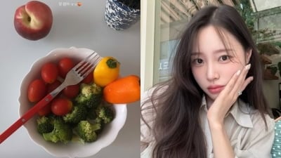 이솔이, 이미 과일·채소뿐인 식단인데…"많이는 안 돼, 하나만 먹을게"