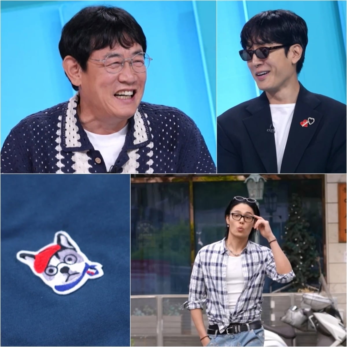 이경규가 고태용 디자이너에게 옷을 선물 받는다. / 사진제공=KBS '사장님 귀는 당나귀 귀'