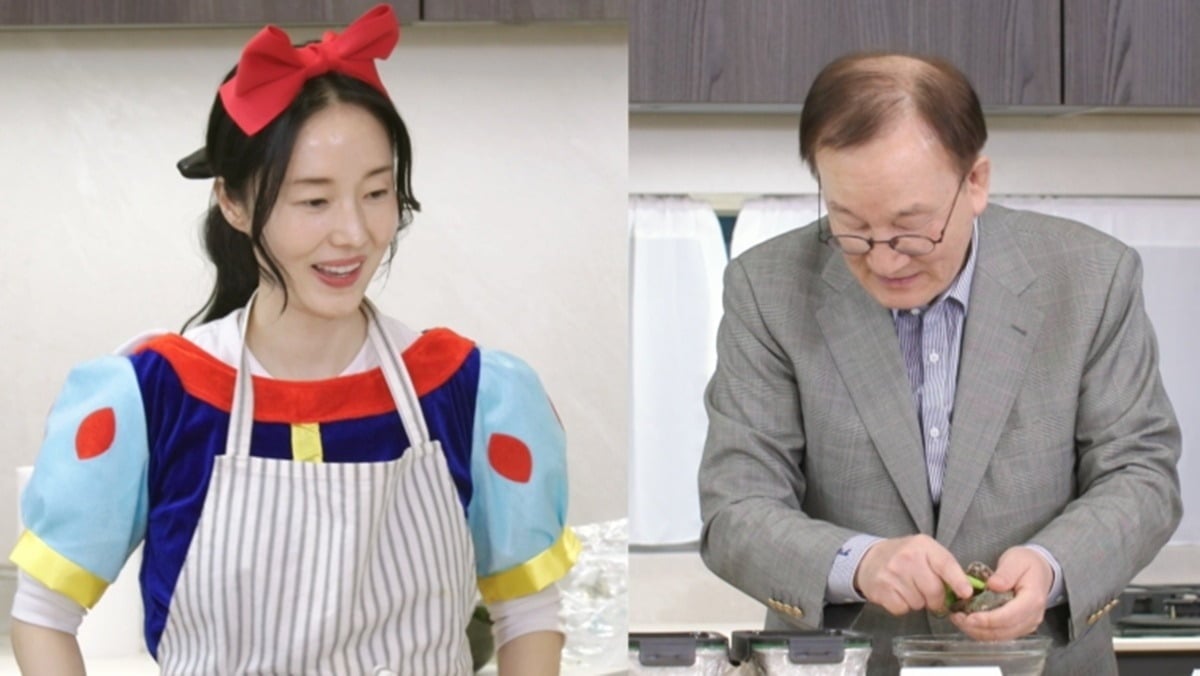 이정현과 그의 시아버지가 '편스토랑'에 출연했다. / 사진제공=KBS '편스토랑'