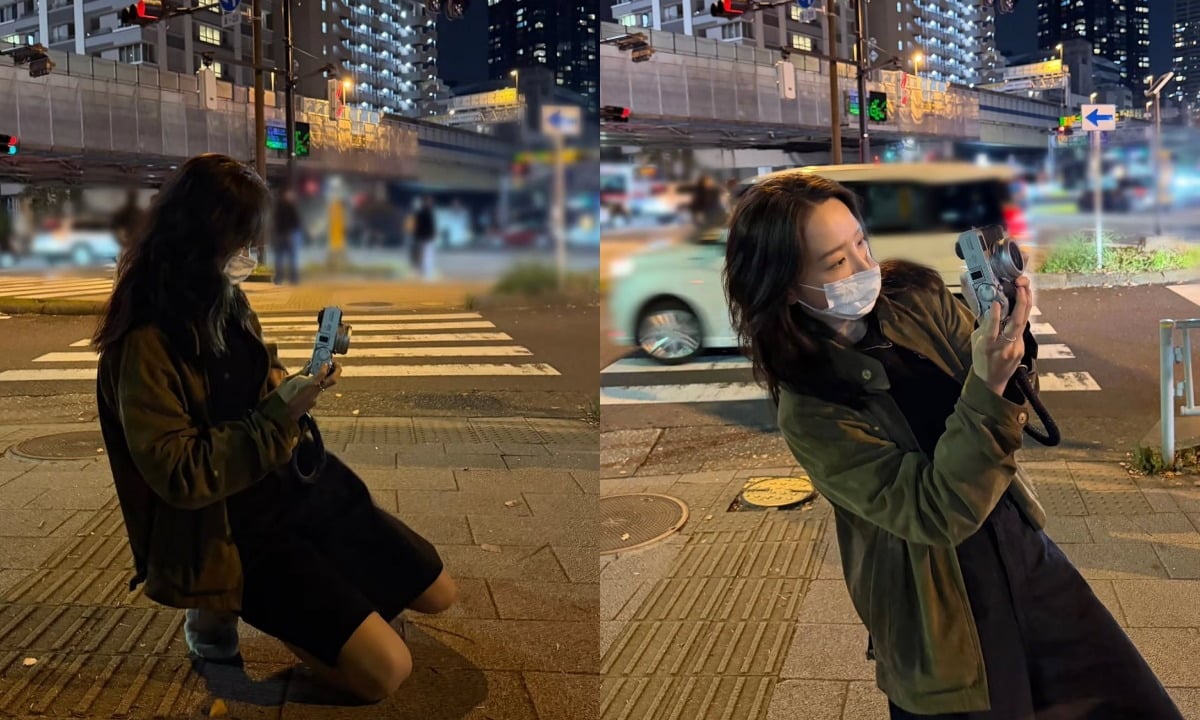 신혜선이 사진에 대한 열정을 보여줬다. / 사진=신혜선 SNS