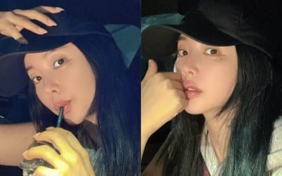 홍진영, 2년 공백 무색한 '날렵' 비주얼…민낯에도 고양이 눈매 여전하네