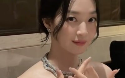 "완전 공주님 비주얼"…신민아, ♥김우빈과 결혼 후 한층 물오른 미모