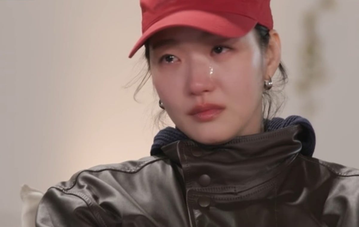 김고은이 눈물을 쏟았다./사진제공=tvN