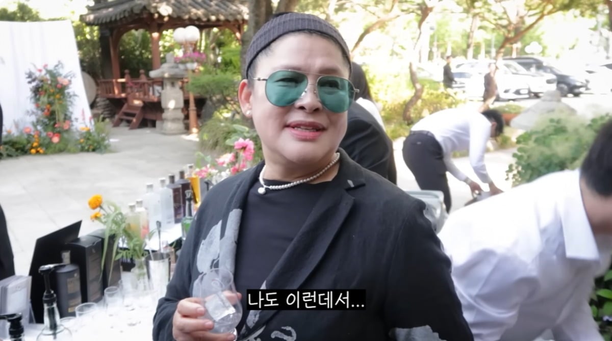 이영자가 조서형 셰프 결혼식에 참석했다. / 사진='이영자TV' 유튜브 캡쳐