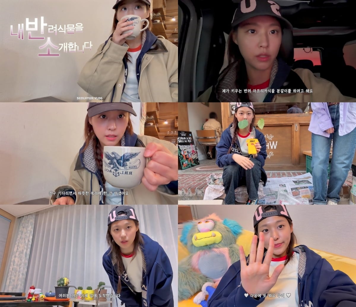 배우 김설현이 근황을 공개했다./ 사진 = 유튜브 ‘김설현 KIMSEOLHYUN’ 영상 캡처