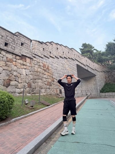 '나솔' 31기 경수, '♥순자'가 찍어줬나…폭염 속 러닝 인증샷 공게
