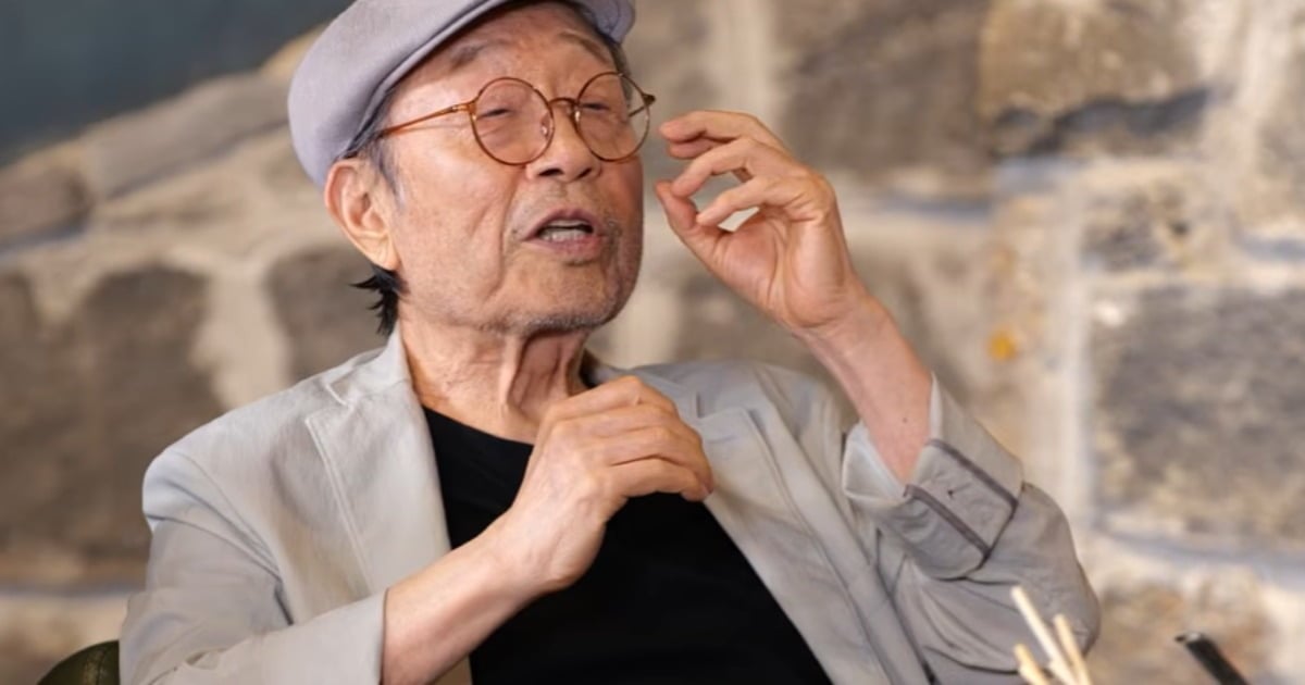 배우 신구가 쌍커풀 수술을 받았다고 밝혔다. /사진='짠햔형'
