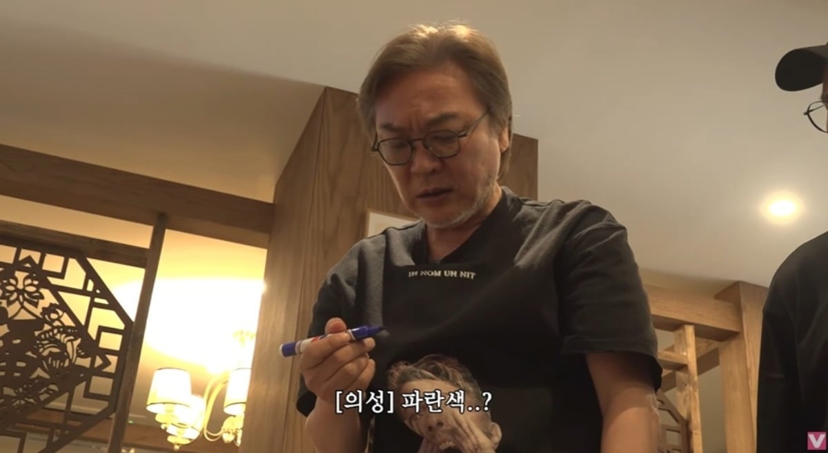 김의성과 유승목이 '김 부장 이야기' 출연권을 두고 대결했다. / 사진제공=미디어랩 시소