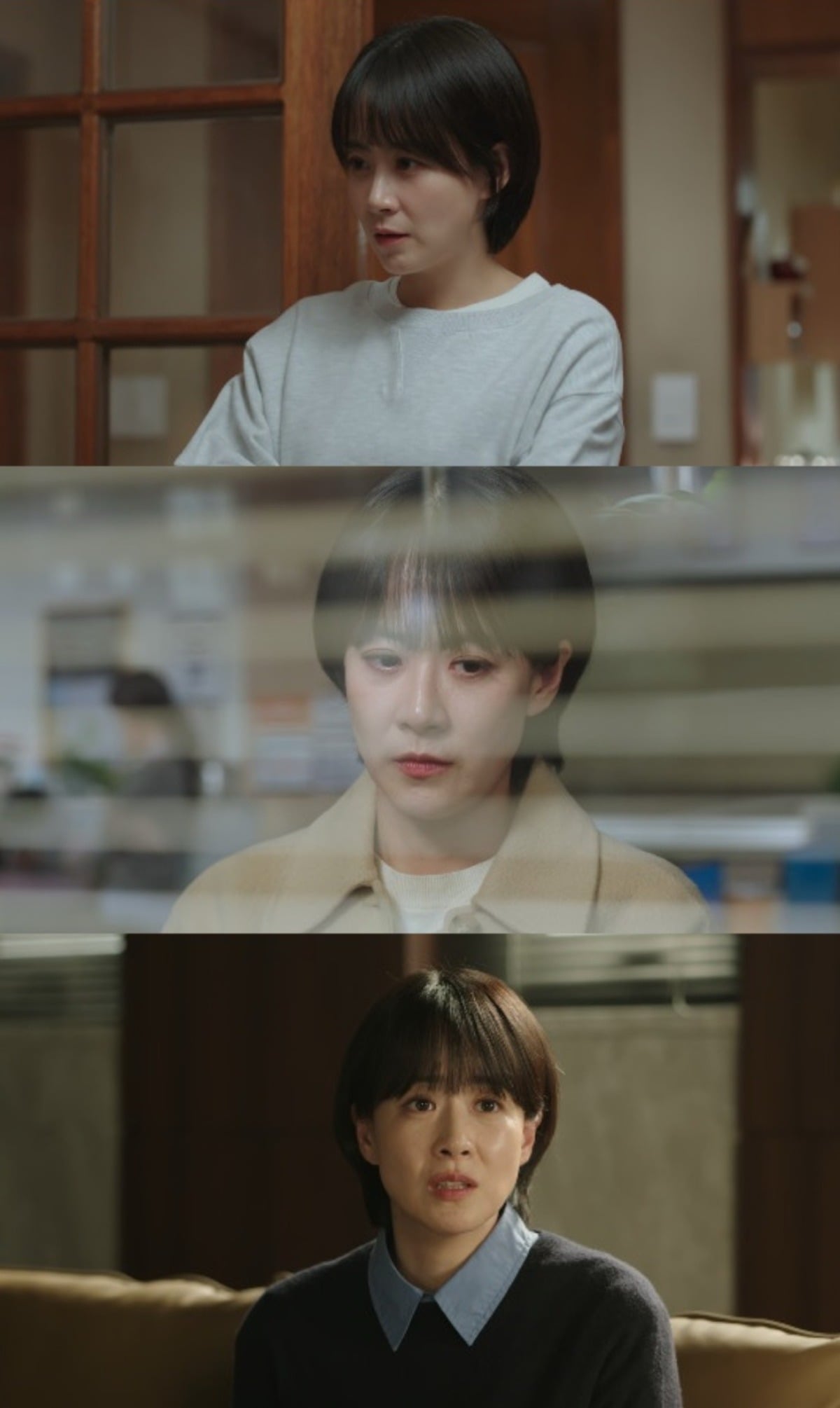 류현경이 평범한 직장인이자 비리 사건에 얽힌 인물의 복잡한 내면을 연기했다. / 사진='아파트' 방송 캡쳐