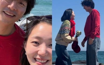 '도깨비' 김고은, 공유와 '달달 케미' 여전…10년 세월 무색한 다정 투샷에 '설렘 폭발'