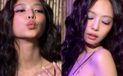 제니, 한 뼘 초미니 브라톱 입고 <br>건강미 폭발, 과감 패션으로 유럽 접수