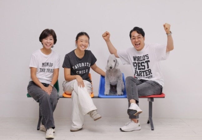 김한석이 가족사진을 올렸다. / 사진=SNS