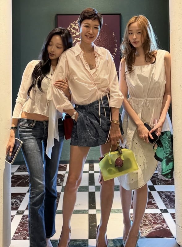 변정수, 유채원, 유정원 / 사진 = 변정수 SNS