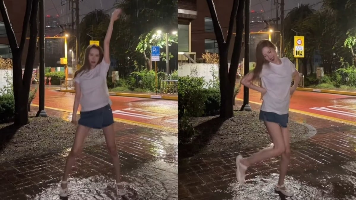 선미가 발매될 자신의 신곡에 맞춰 춤을 추고 있다. / 사진=선미 SNS