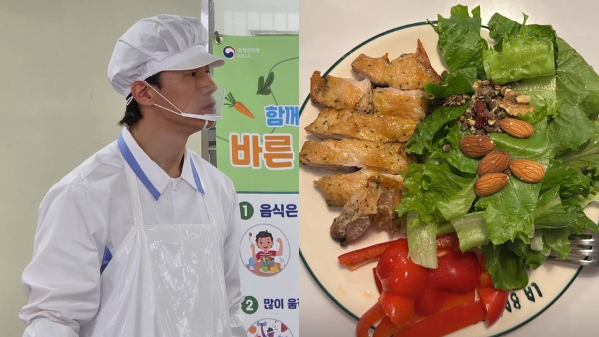 배우 김무열이 식단을 공유했다. / 사진=김무열 SNS