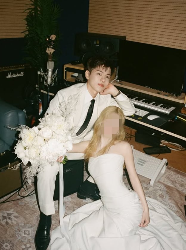 박규정 웨딩화보/ 사진=그루비룸 박규정 SNS