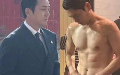 ♥차예련 또 반하겠네…'김부장' 주상욱, 선명한 '王자 복근'으로 남성미 폭발