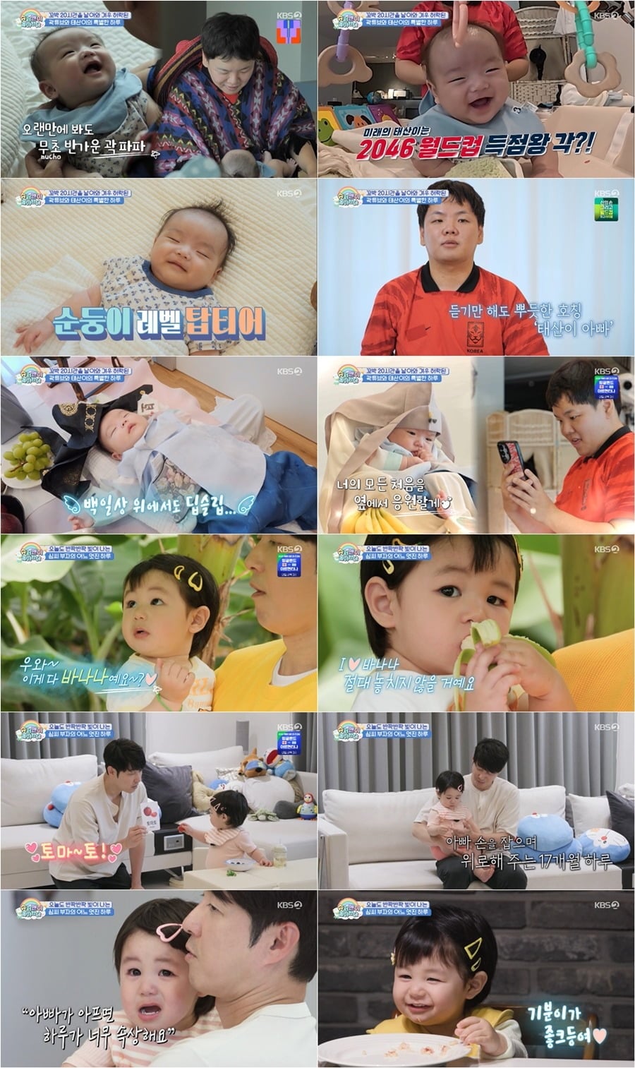 '슈퍼맨이 돌아왔다'에 곽튜브와 심형탁이 출연했다. / 사진제공=KBS 2TV